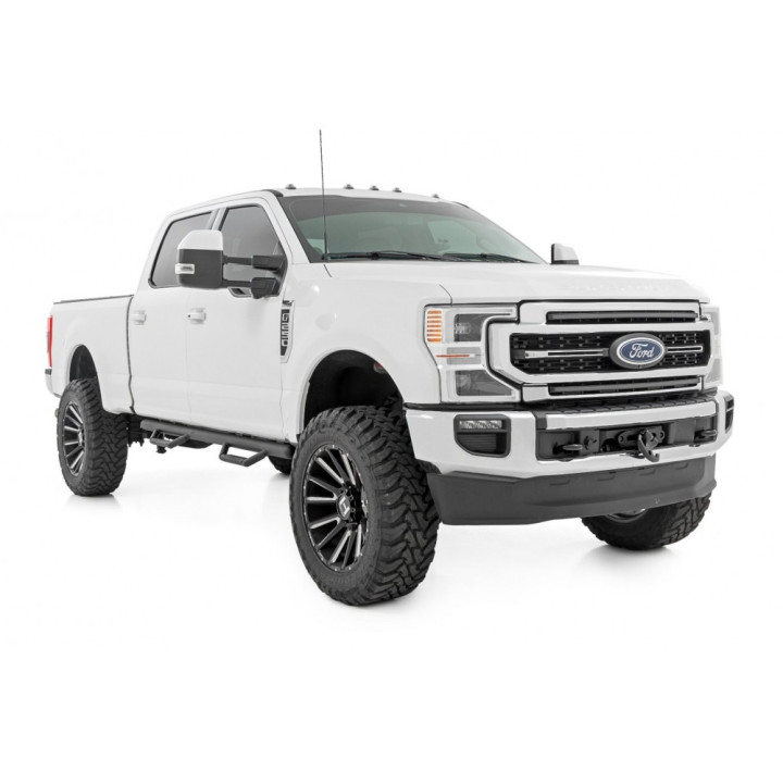 Side Steps, Rough Country Nerf Step, Ford F-150 / F-250 / F-350 Raptor 2017 - Present - EDK.ro