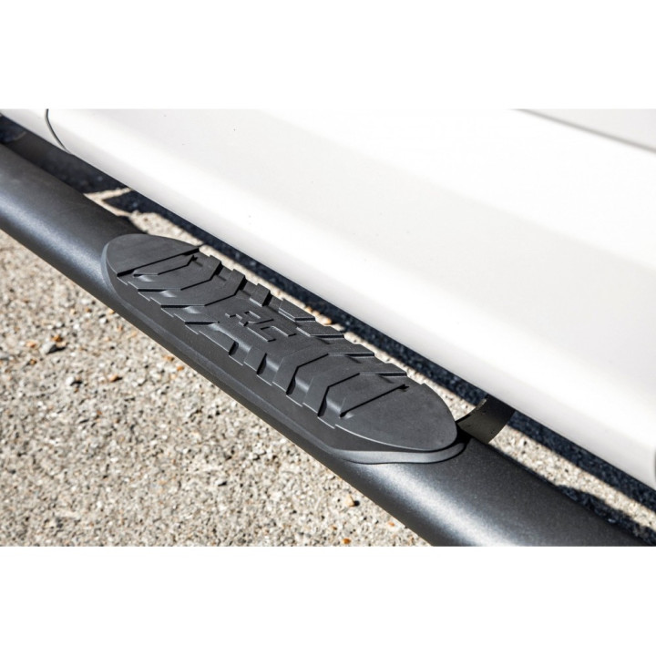 Side Steps, Rough Country Oval Nerf Step, Ford F-150 / F-250 / F-350 Raptor 2017 - Present - EDK.ro