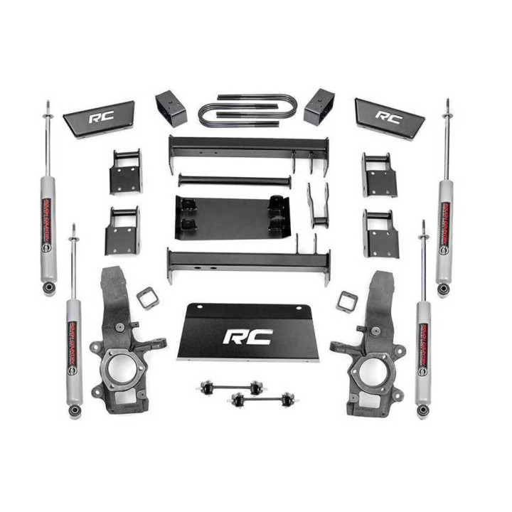 Suspension Lift Kit, Rough Country Lift 5 Inch, Ford F-150 1997 - 2003 - EDK.ro