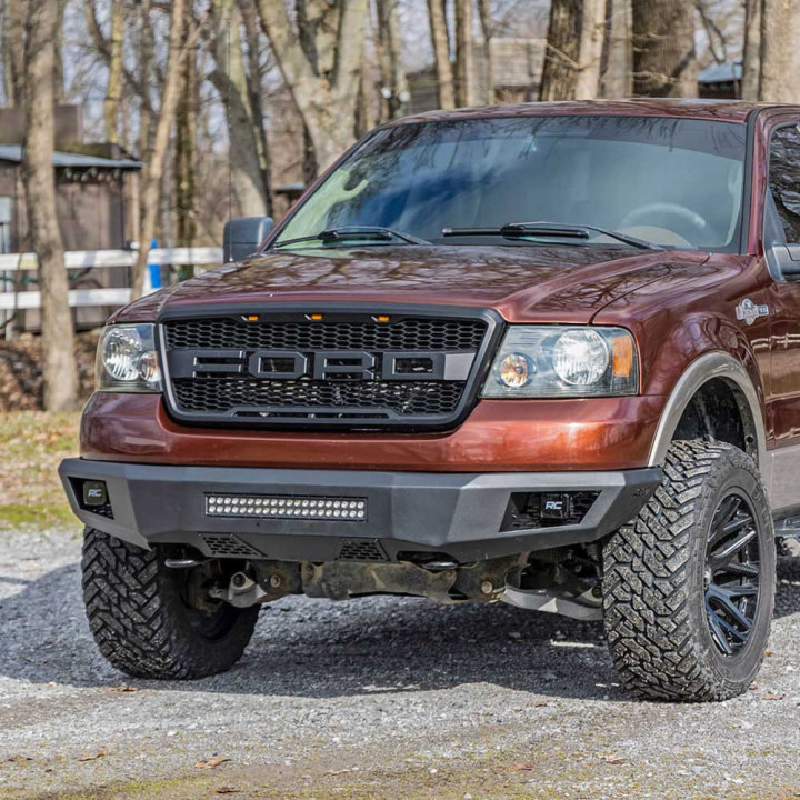 Bullbar Off-Road, Rough Country cu Lumini LED, Ford F-150 2004 - 2008 - EDK.ro