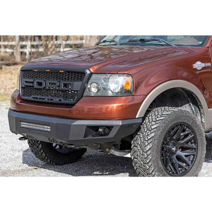 Off-Road Bullbar, Rough Country with LED Lights, Ford F-150 2004 - 2008 - EDK.ro