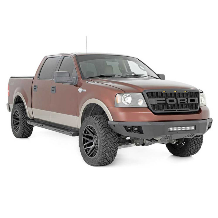 Off-Road Bullbar, Rough Country with LED Lights, Ford F-150 2004 - 2008 - EDK.ro