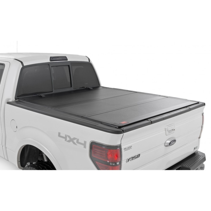 Închidere de Benă Tip Capac, Rough Country Tri-Fold, Ford F-150 Lungime Benă 6.7 Feet 2004 - Prezent - EDK.ro