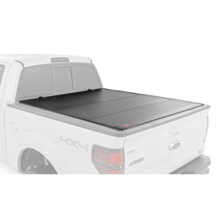 Închidere de Benă Tip Capac, Rough Country Tri-Fold, Ford F-150 Lungime Benă 5.7 Feet 2004 - 2014 - EDK.ro