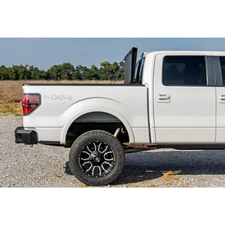 Lid Tonneau Bed Cover, Rough Country Tri-Fold, Ford F-150 Bed Length 5.7 Feet 2004 - 2014 - EDK.ro