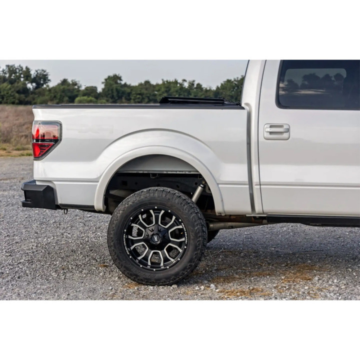 Lid Tonneau Bed Cover, Rough Country Tri-Fold, Ford F-150 Bed Length 5.7 Feet 2004 - 2014 - EDK.ro