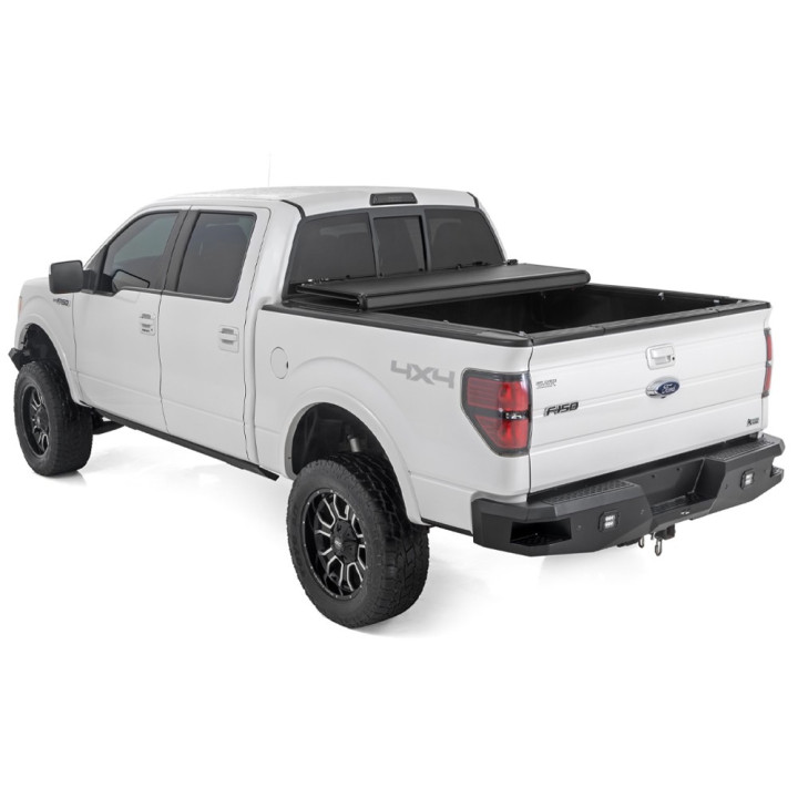 Închidere de Benă Tip Capac, Rough Country Tri-Fold, Chevrolet Colorado / GMC Canyon Lungime Benă 5.7 Feet 2014 - 2098 - EDK.ro