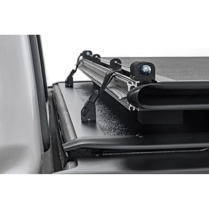 Lid Tonneau Bed Cover, Rough Country Tri-Fold, Chevrolet Colorado / GMC Canyon Bed Length 5.7 Feet 2014 - 2098 - EDK.ro