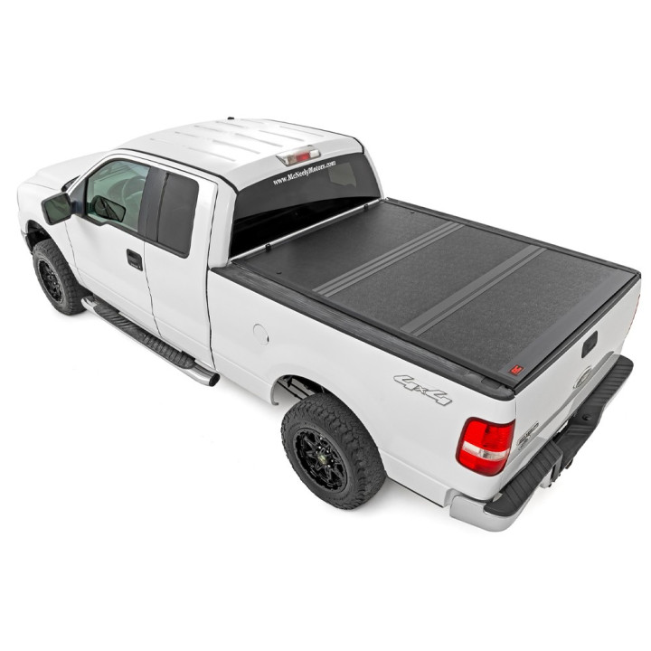 Închidere de Benă Tip Capac, Rough Country Tri-Fold, Ford F-150 Raptor Lungime Benă 6.7 Feet 2004 - 2014 - EDK.ro