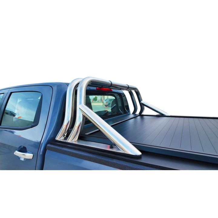 Spring Assisted Roll Top Tonneau Bed Cover, Tessera 4x4 Roll+, Isuzu D-Max Double Cab 2021 - Present - EDK.ro