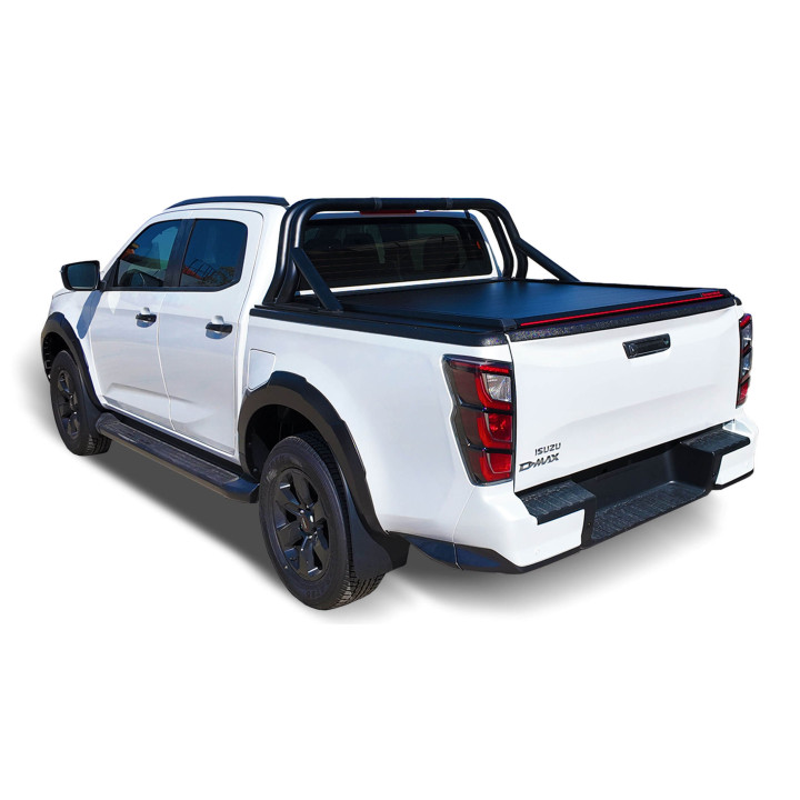 Închidere de Benă Tip Rulou Asistat, Tessera 4x4 Roll+, Isuzu D-Max Cabină Dublă 2021 - Prezent - EDK.ro