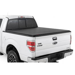 Soft Top Tonneau Bed Cover, Rough Country Roll, Ford F-150 Bed Length 5.7 Feet 2009 - Present - EDK.ro
