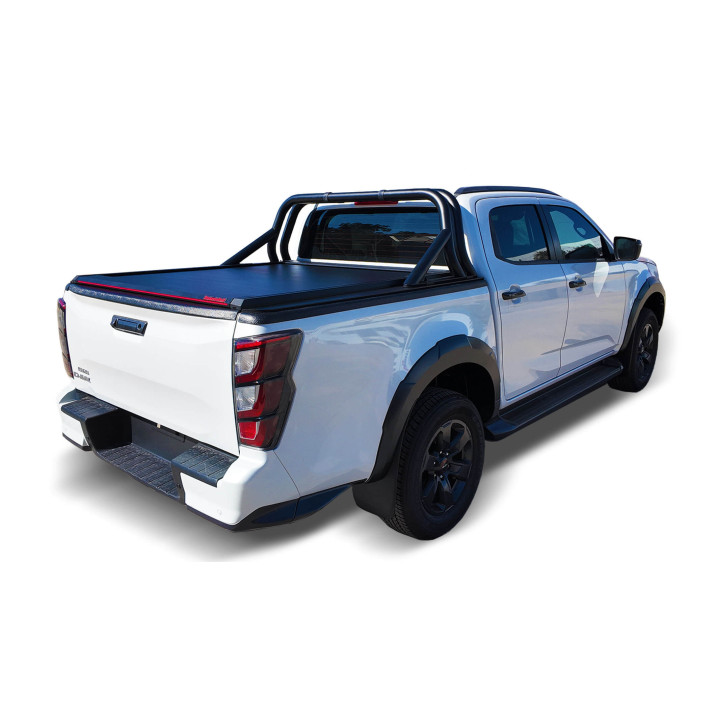 Spring Assisted Roll Top Tonneau Bed Cover, Tessera 4x4 Roll+, Isuzu D-Max Double Cab 2021 - Present - EDK.ro