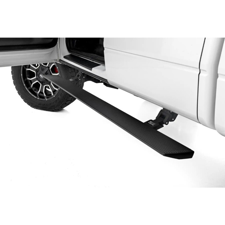Electric Side Steps, Rough Country Power Boards, Ford F-150 Raptor 2009 - 2014 - EDK.ro