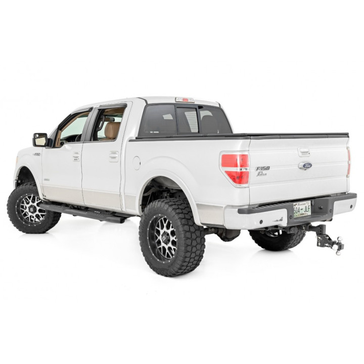 Side Steps, Rough Country Oval Nerf Step, Ford F-150 2009 - 2014 - EDK.ro