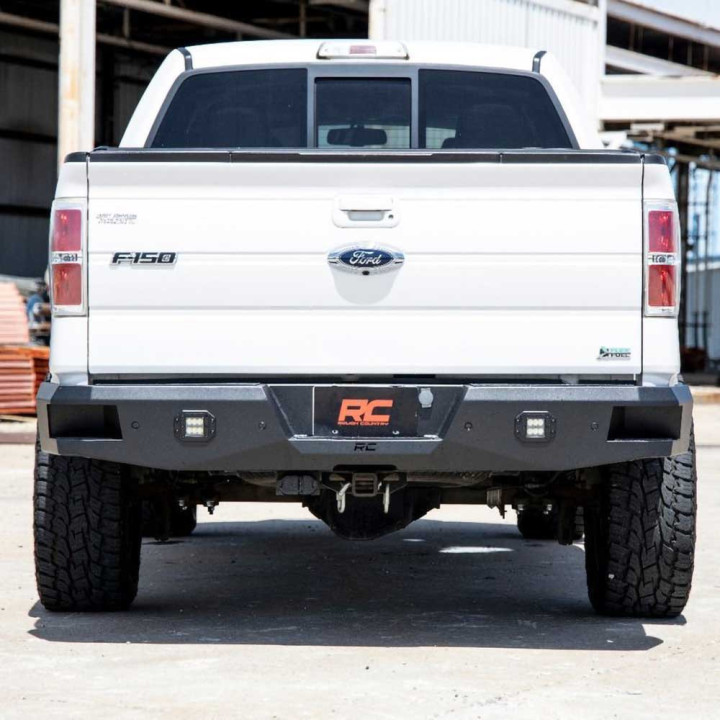 Bară de Protecție Spate, Rough Country cu Lumini LED, Ford F-150 2009 - 2014 - EDK.ro