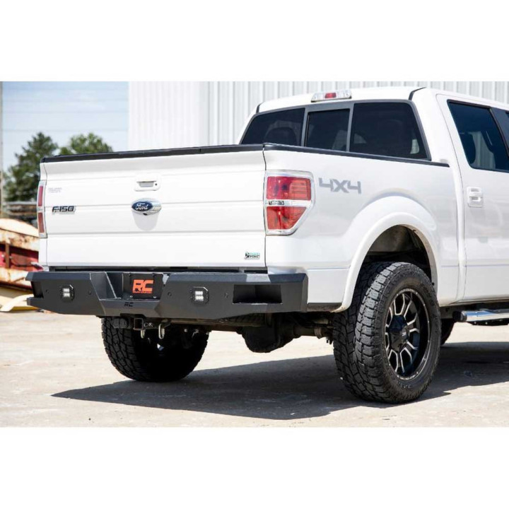 Bară de Protecție Spate, Rough Country cu Lumini LED, Ford F-150 2009 - 2014 - EDK.ro