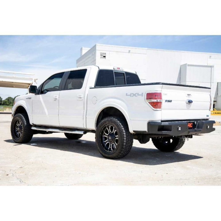 Bară de Protecție Spate, Rough Country cu Lumini LED, Ford F-150 2009 - 2014 - EDK.ro