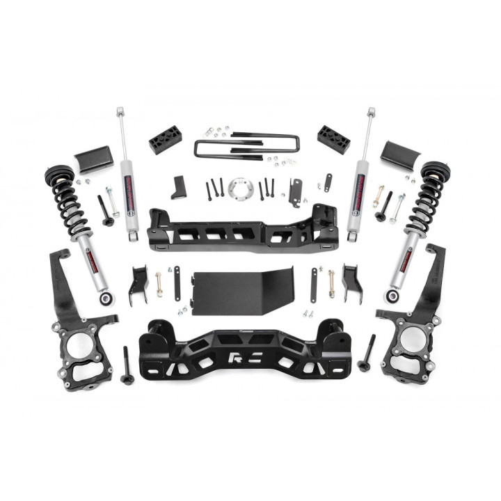 Lift Kit, Rough Country N3 Lift 4 Inch, Ford F-150 2009 - 2014 - EDK.ro