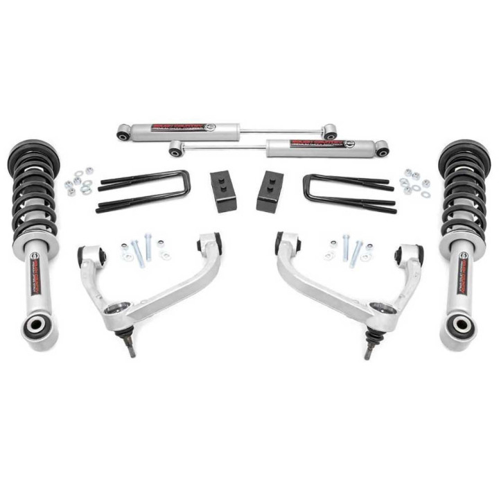 Suspension Lift Kit, Rough Country 09-13 Lift 3 Inch, Ford F-150 2009 - 2014 - EDK.ro