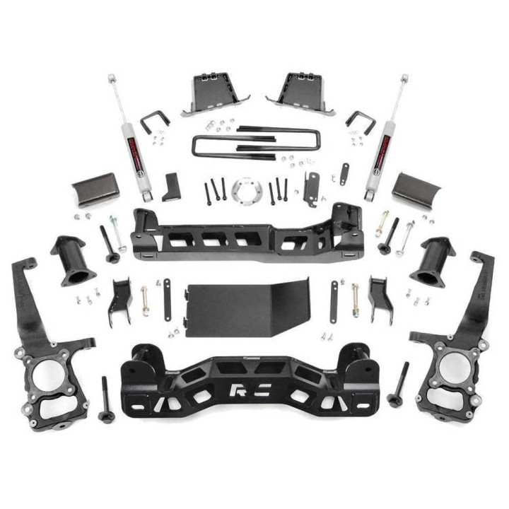Kit Suspensie de Ridicare, Rough Country 11-14 Lift 4 Inch, Ford F-150 2009 - 2014 - EDK.ro