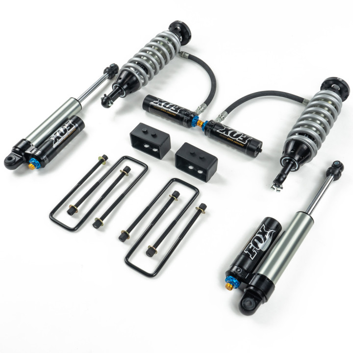 Set Suspensie, FOX Factory Race 2.5 Rezervor Reglabil DSC Lift 2 Inch, Ford F-150 2009 - 2014 - EDK.ro