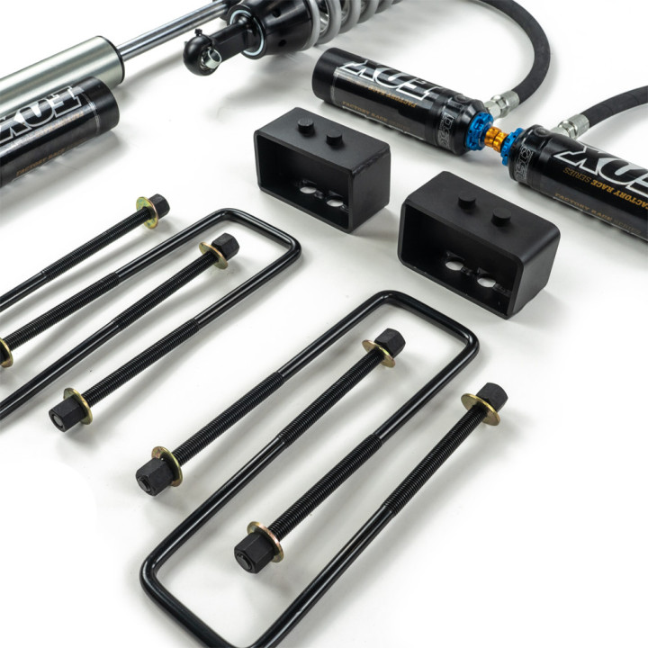 Suspension Lift Kit, FOX Factory Race 2.5 Reservoir adjustable DSC Lift 2 Inch, Ford F-150 2009 - 2014 - EDK.ro