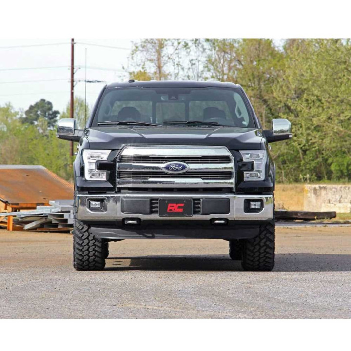 Leveling Lift Kit, Rough Country Lift 2 Inch, Ford F-150 2009 - 2020, Ford F-150 2022 - Present - EDK.ro