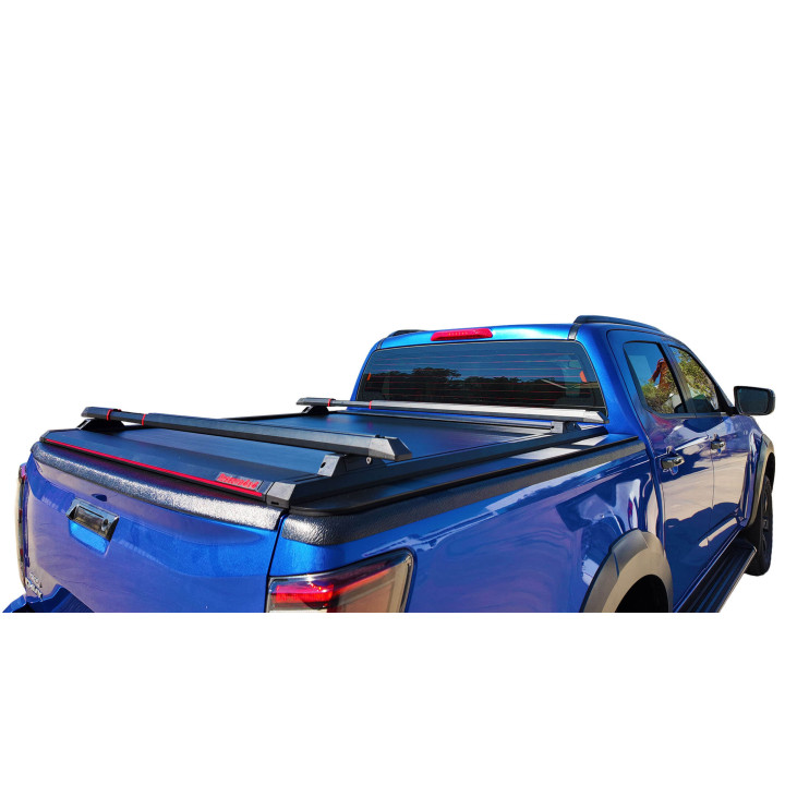 Spring Assisted Roll Top Tonneau Bed Cover, Tessera 4x4 Roll+, Isuzu D-Max Double Cab 2021 - Present - EDK.ro