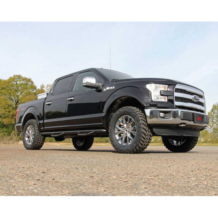 Leveling Lift Kit, Rough Country Lift 2 Inch, Ford F-150 2009 - 2020, Ford F-150 2022 - Present - EDK.ro