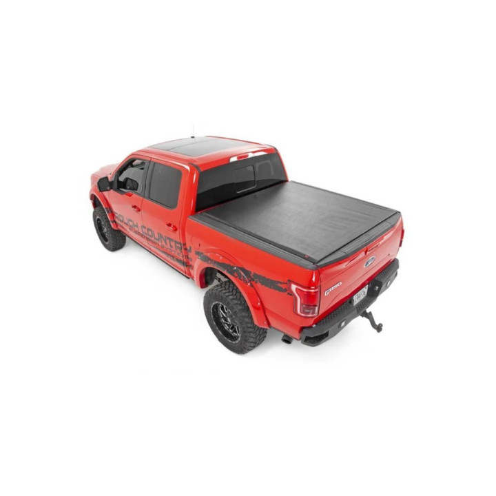 Soft Top Tonneau Bed Cover, Rough Country Roll, Chevrolet Colorado / GMC Canyon Bed Length 5.7 Feet 2014 - 2028 - EDK.ro