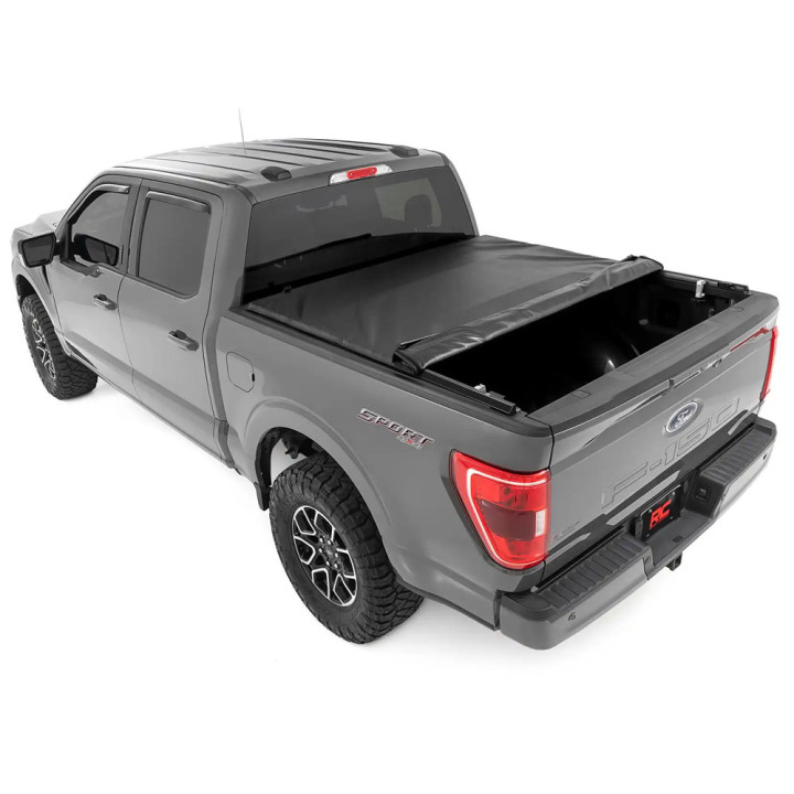 Închidere de Benă Tip Prelată, Rough Country Roll, Chevrolet Colorado / GMC Canyon Lungime Benă 6.7 Feet 2014 - 2056 - EDK.ro
