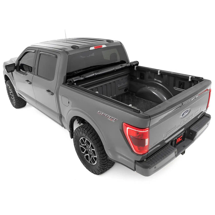 Închidere de Benă Tip Prelată, Rough Country Roll, Chevrolet Colorado / GMC Canyon Lungime Benă 6.7 Feet 2014 - 2056 - EDK.ro