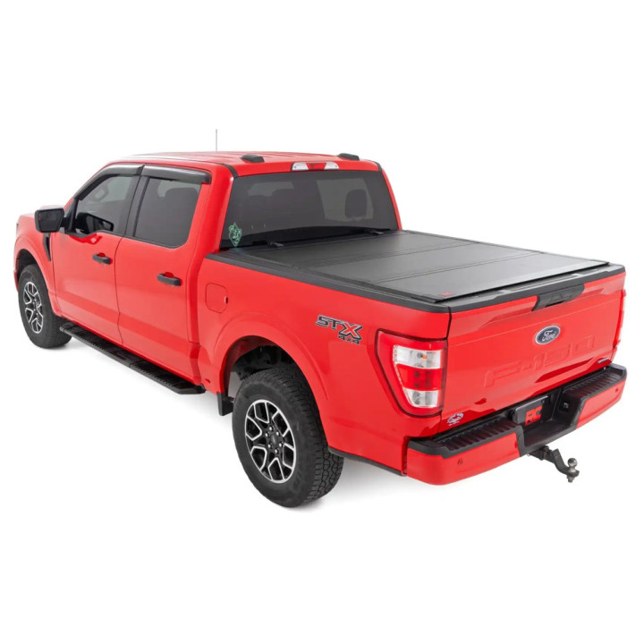 Închidere de Benă Tip Capac, Rough Country Tri-Fold, Chevrolet Colorado / GMC Canyon Lungime Benă 5.7 Feet 2014 - 2075 - EDK.ro