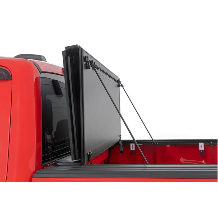 Lid Tonneau Bed Cover, Rough Country Tri-Fold, Chevrolet Colorado / GMC Canyon Bed Length 5.7 Feet 2014 - 2075 - EDK.ro