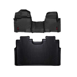 Front and Rear Floor Mats Bench Seat, Rough Country, Ford F-150 2015 - 2020 - EDK.ro