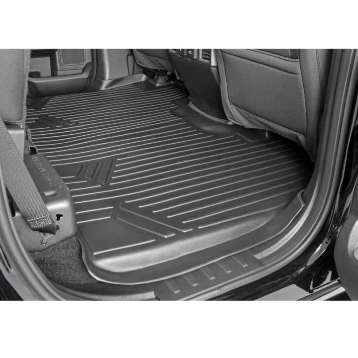 Front and Rear Floor Mats Bench Seat, Rough Country, Ford F-150 2015 - 2020 - EDK.ro