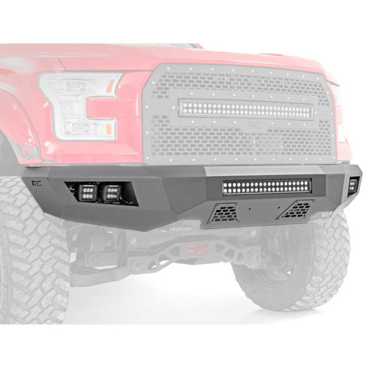Off-Road Bullbar, Rough Country with LED Lights, Ford F-150 2015 - 2020 - EDK.ro