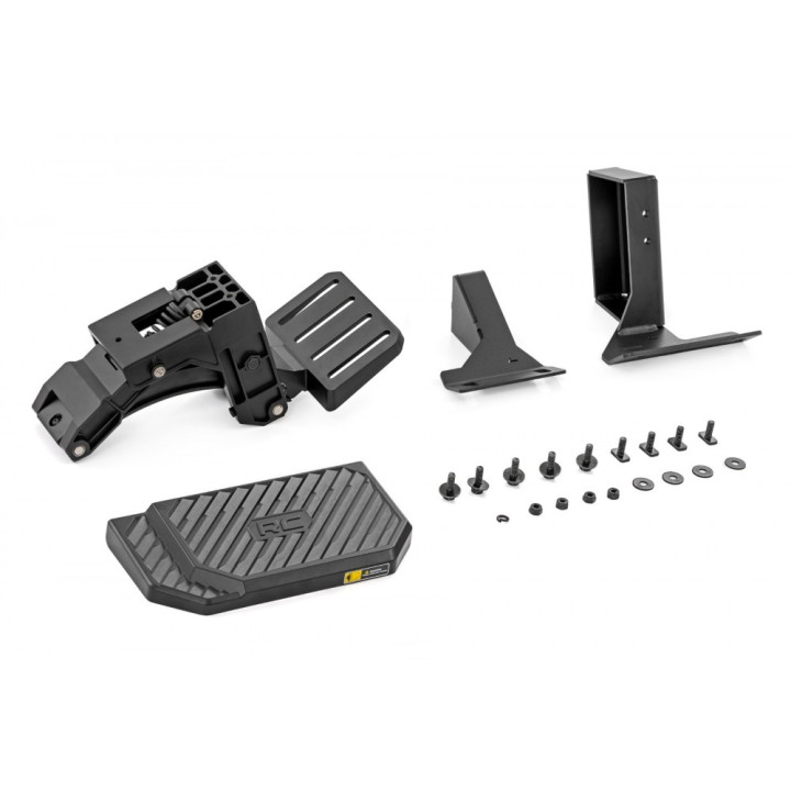 Bed Access Step, Rough Country Retractable Step, Ford F-150 2015 - 2020 - EDK.ro