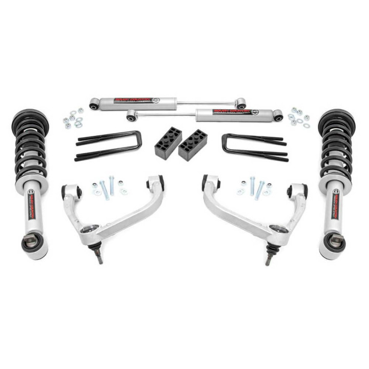 Kit Suspensie de Ridicare, Rough Country 14-20 Lift 3 Inch, Ford F-150 2015 - 2020 - EDK.ro