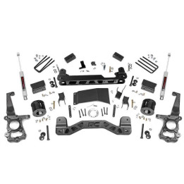 Suspension Lift Kit, Rough Country Lift 4 Inch, Ford F-150 2015 - 2020 - EDK.ro