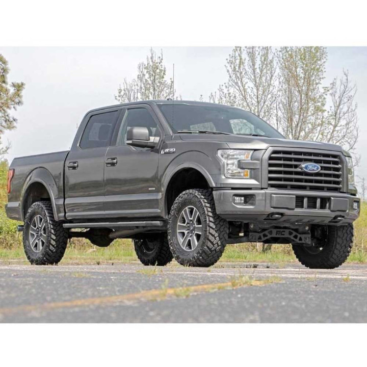 Suspension Lift Kit, Rough Country Lift 4 Inch, Ford F-150 2015 - 2020 - EDK.ro