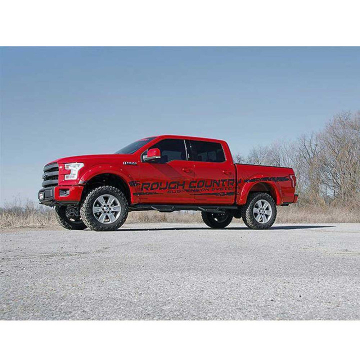 Suspension Lift Kit, Rough Country Lift 4 Inch, Ford F-150 2015 - 2020 - EDK.ro