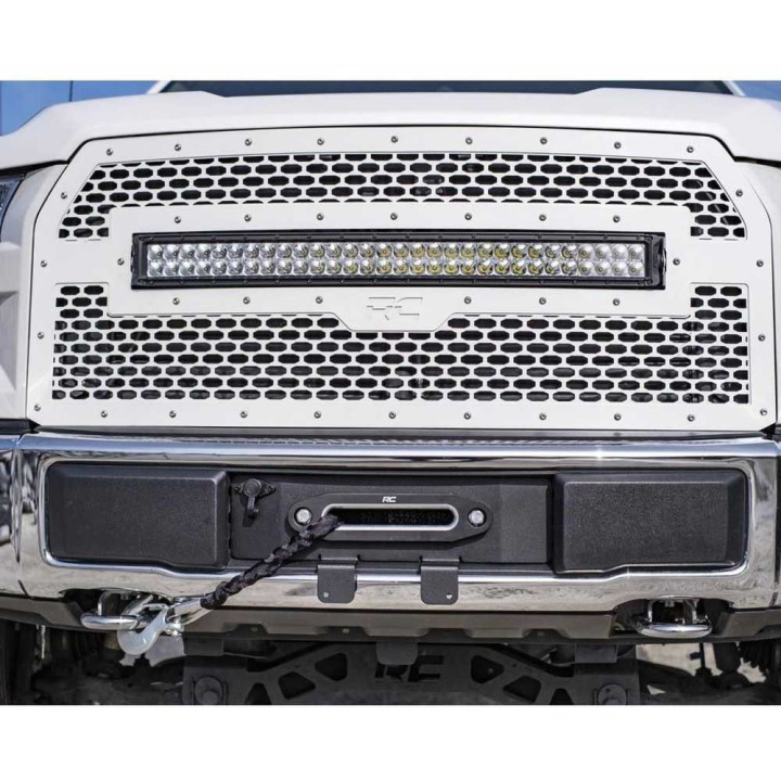 Hidden Winch Mounting Plate, Rough Country, Ford F-150 2015 - 2020 - EDK.ro