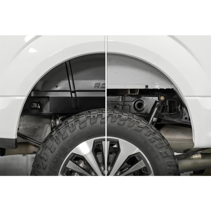 Garnituri Interioare pentru Aripile Roților Spate, Rough Country, Ford F-150 2015 - 2020 - EDK.ro