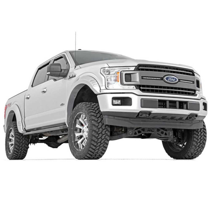 Front and Rear Fender Flares, Rough Country SF1, Ford F-150 2015 - 2020 - EDK.ro
