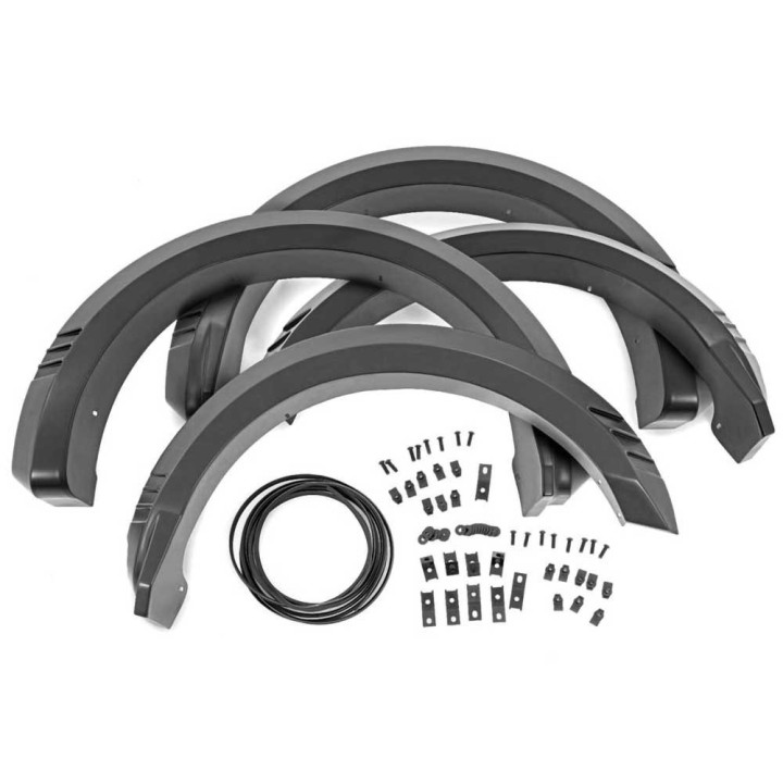 Front and Rear Fender Flares, Rough Country SF1, Ford F-150 2015 - 2020 - EDK.ro