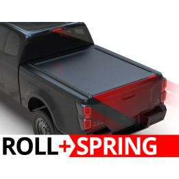Spring Assisted Roll Top Tonneau Bed Cover, Tessera 4x4 Roll+, Isuzu D-Max Extra Cab 2021 - Present - EDK.ro