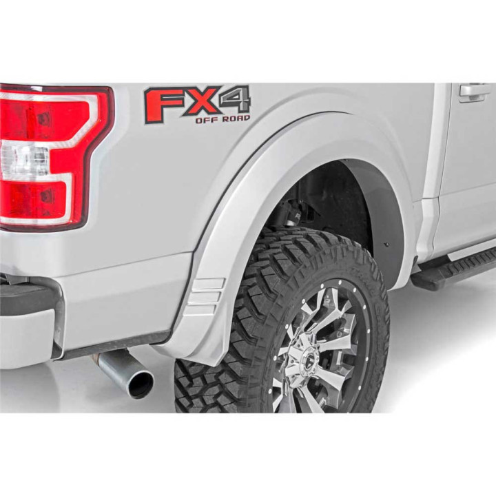 Front and Rear Fender Flares, Rough Country SF1, Ford F-150 2015 - 2020 - EDK.ro