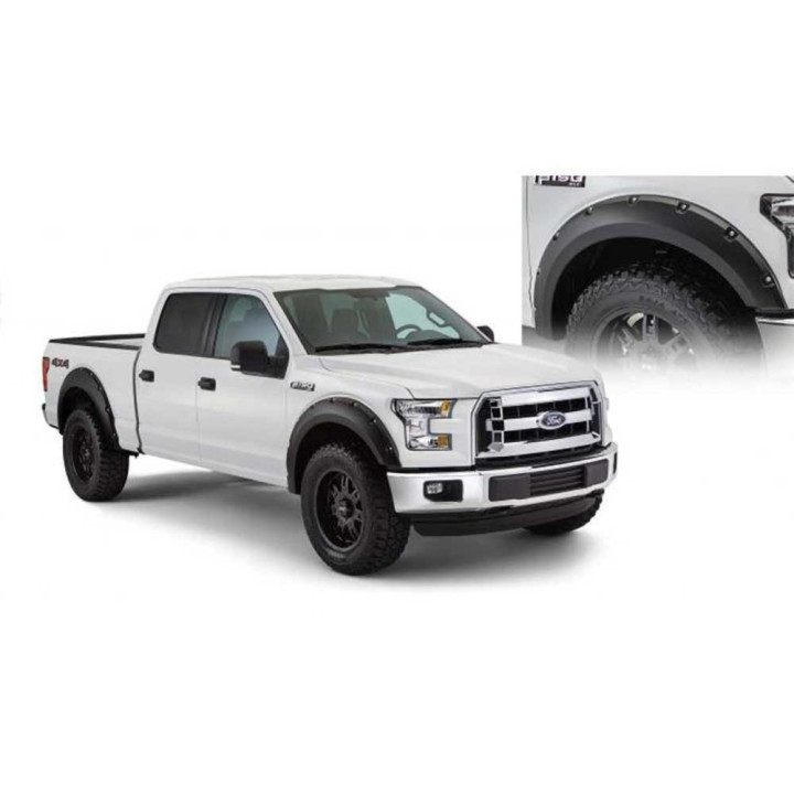 Extensii Aripi Față și Spate, Bushwacker Pocket Style, Ford F-150 2015 - 2020 - EDK.ro